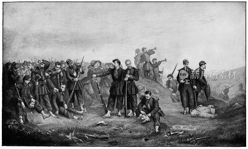 战役后，保罗・亚历山大・普罗泰斯- 19世纪